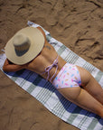Vulva Macarons High-waisted Bikini Bottom in Light Pink - Empowr XS