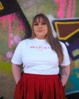 Shevolution Theory Oversized T-shirt Made in Empowr Studio - Empowr White / S