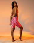 Vulva Strawberries Biker Shorts - Empowr XS