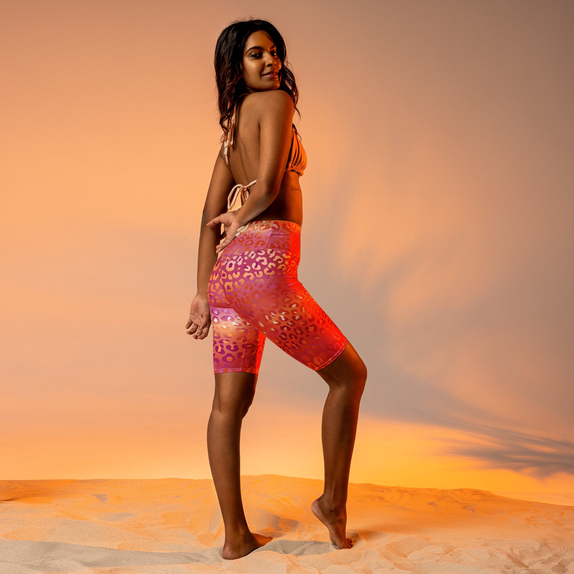 Lesbian Leopard Biker Shorts – Empowr
