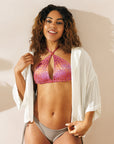 Lesbian Leopard String Bikini Top - Empowr 2XS