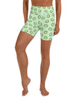 Vulva Kiwi Yoga Shorts - Empowr XS