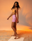 Vulva Rasberry Yoga Shorts - Empowr XS