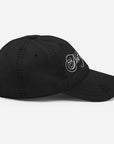 Not Your Babe Distressed Cap - Empowr Black
