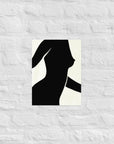 Body Silhouette Poster - Empowr 30×40 cm