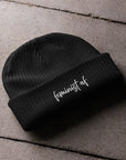 Feminist Af Beanie - Empowr Black