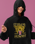 Fearless Feminist Hoodie - Empowr Black / S