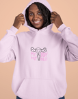 My Body My Rules Feminist Hoodie - Empowr Light Pink / S