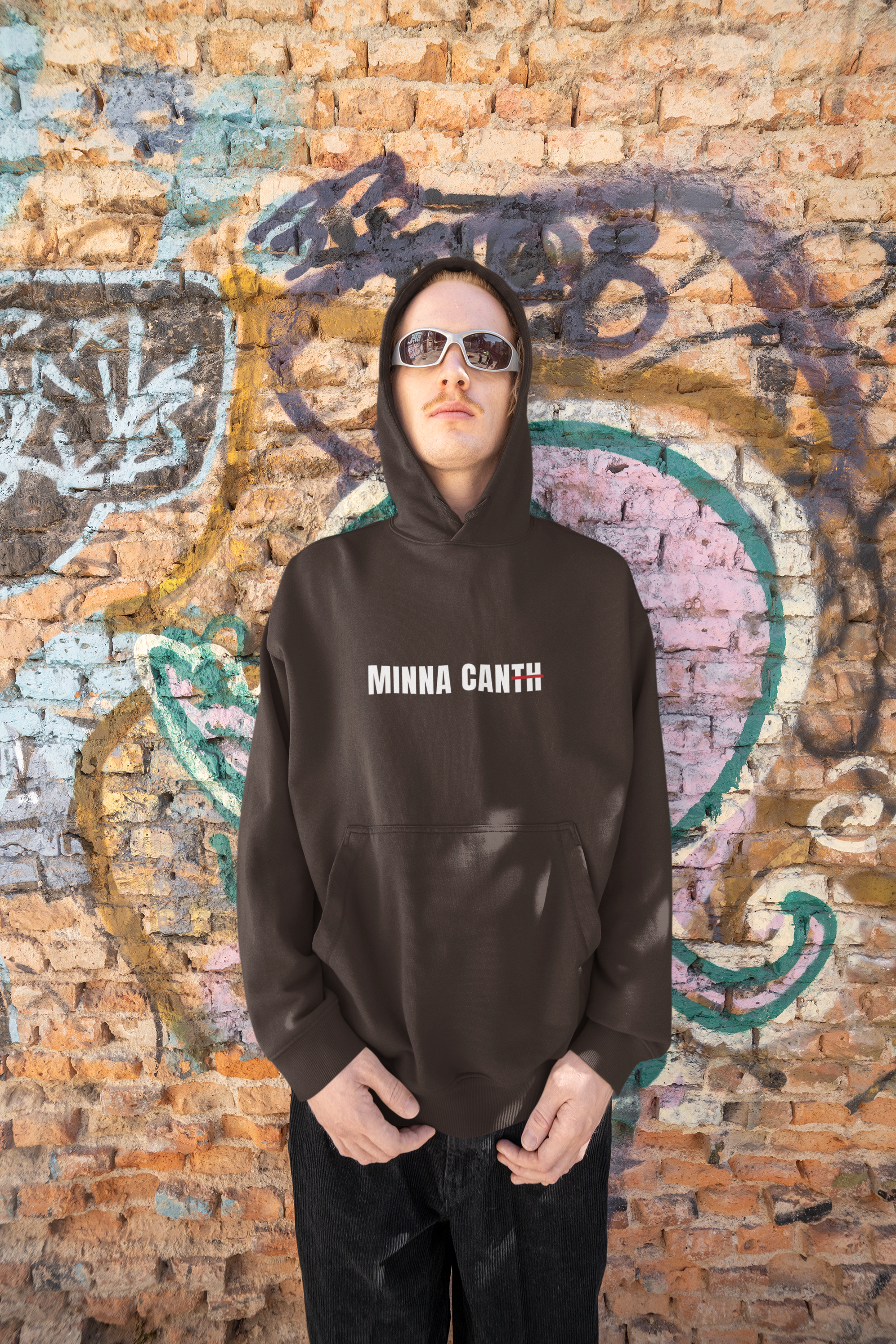 Minna Can Hoodie - Empowr Dark Chocolate / S