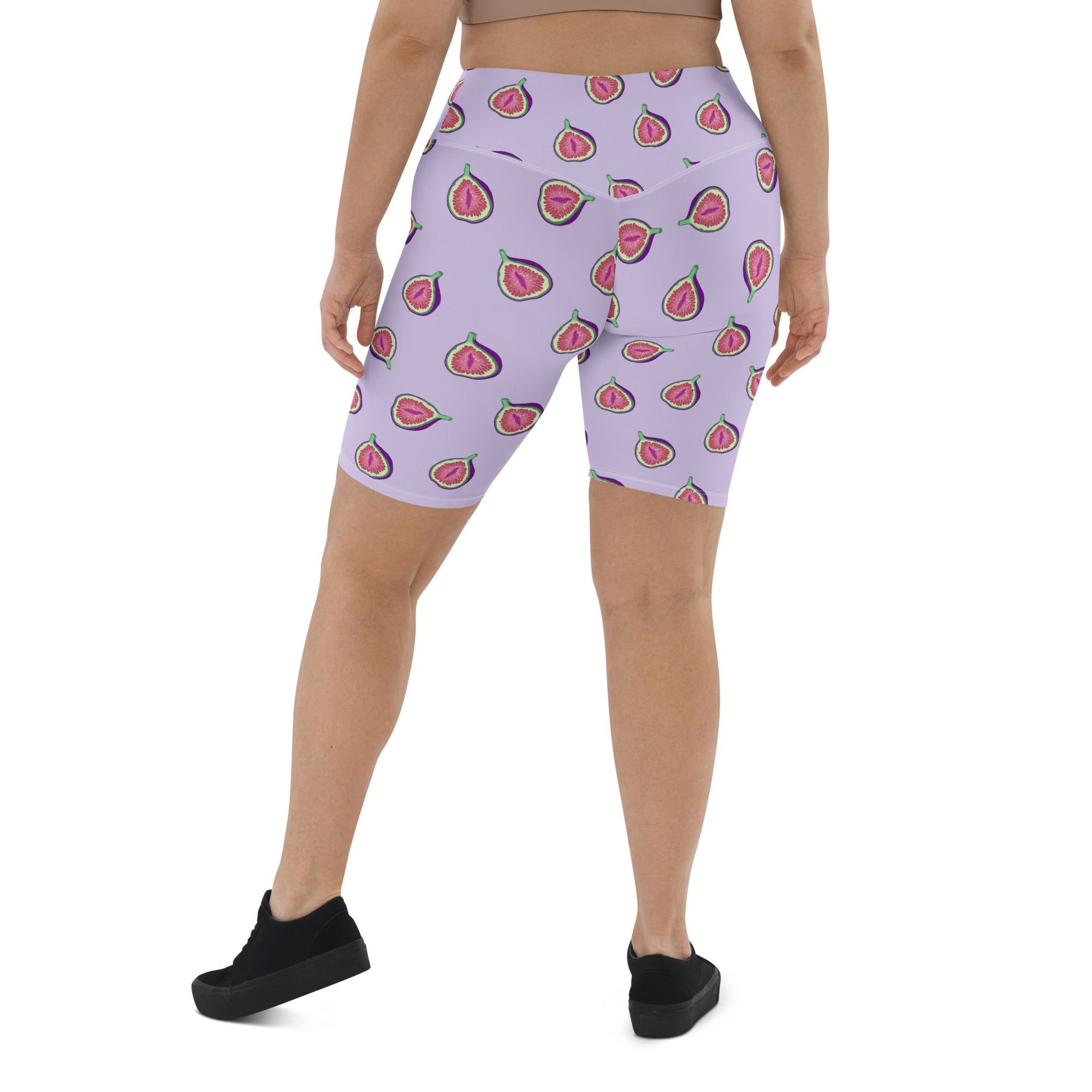 Fig Vulvas Biker Shorts - Empowr XS