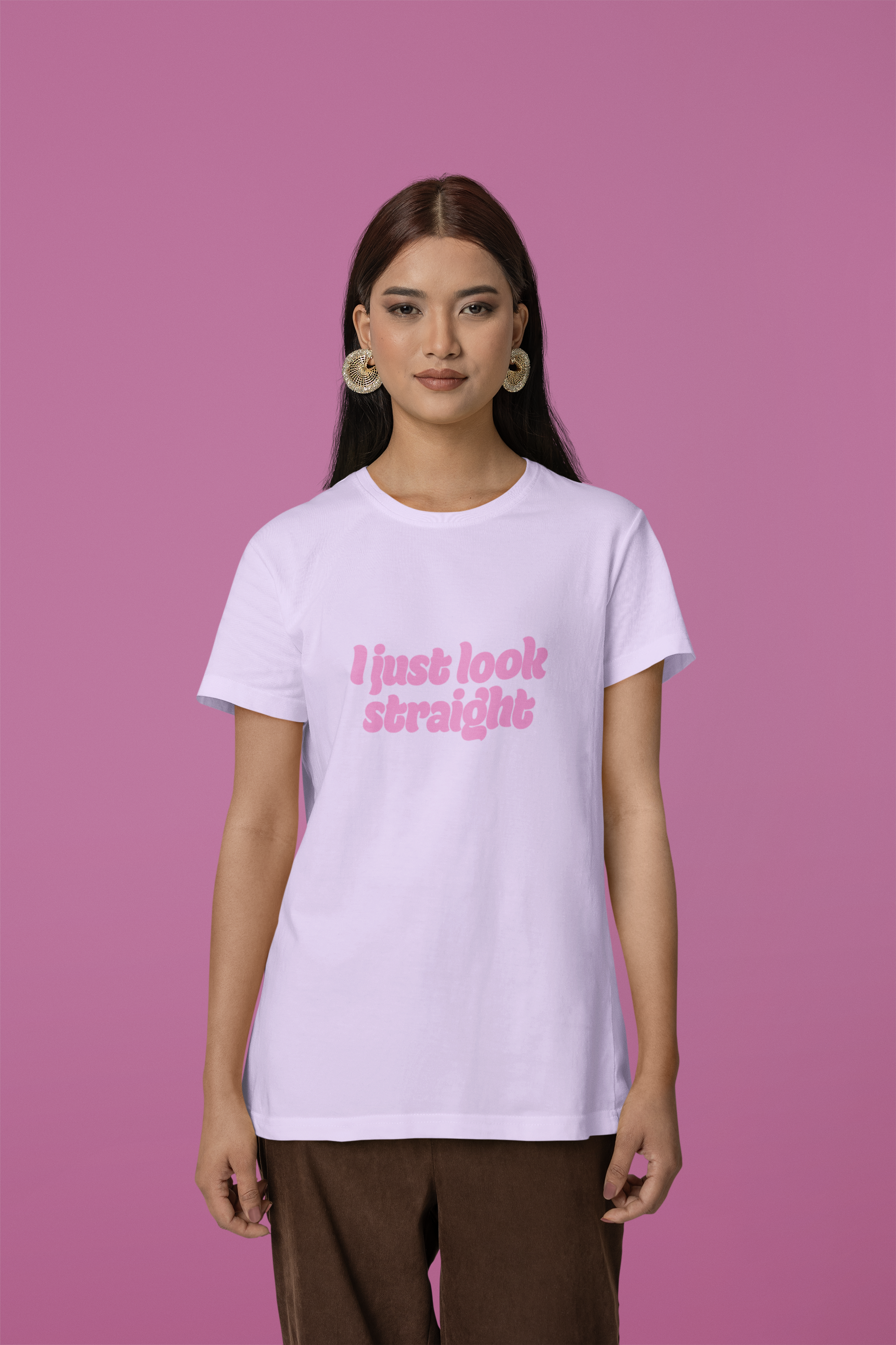 I Just Look Straight T-shirt