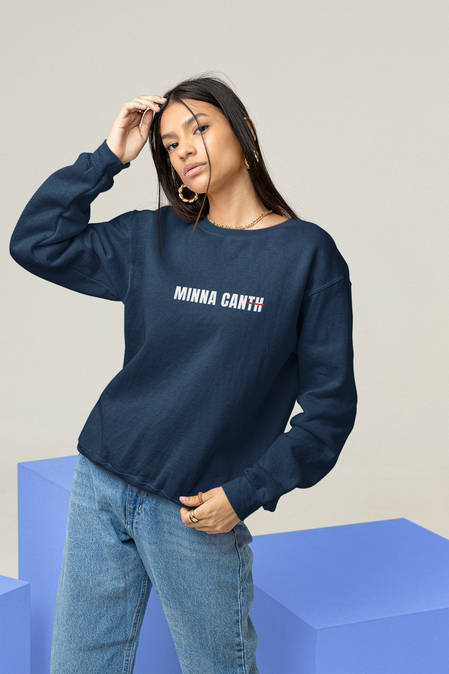 MINNA CAN Sweatshirt made in Empowr studio