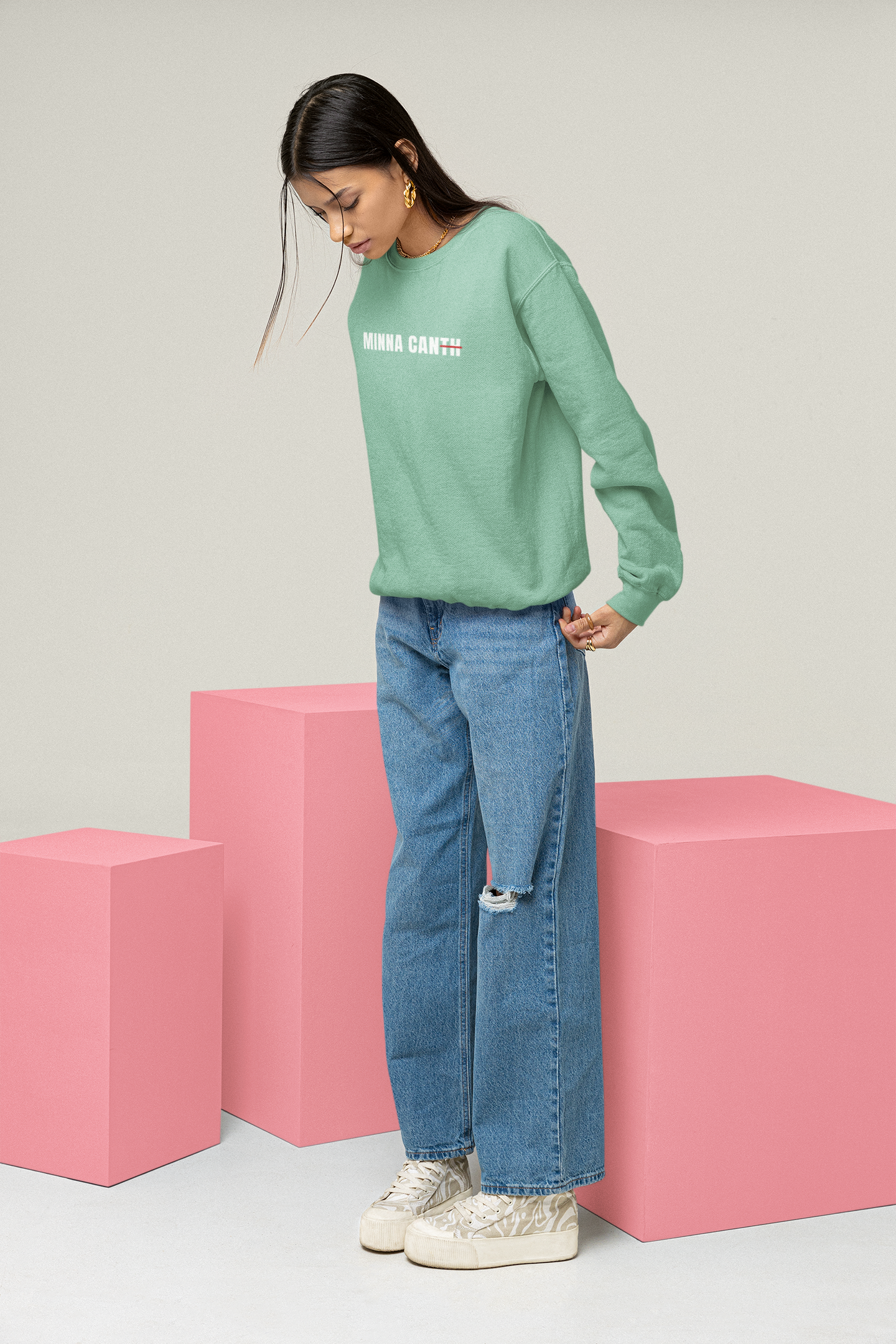 MINNA CAN Sweatshirt made in Empowr studio