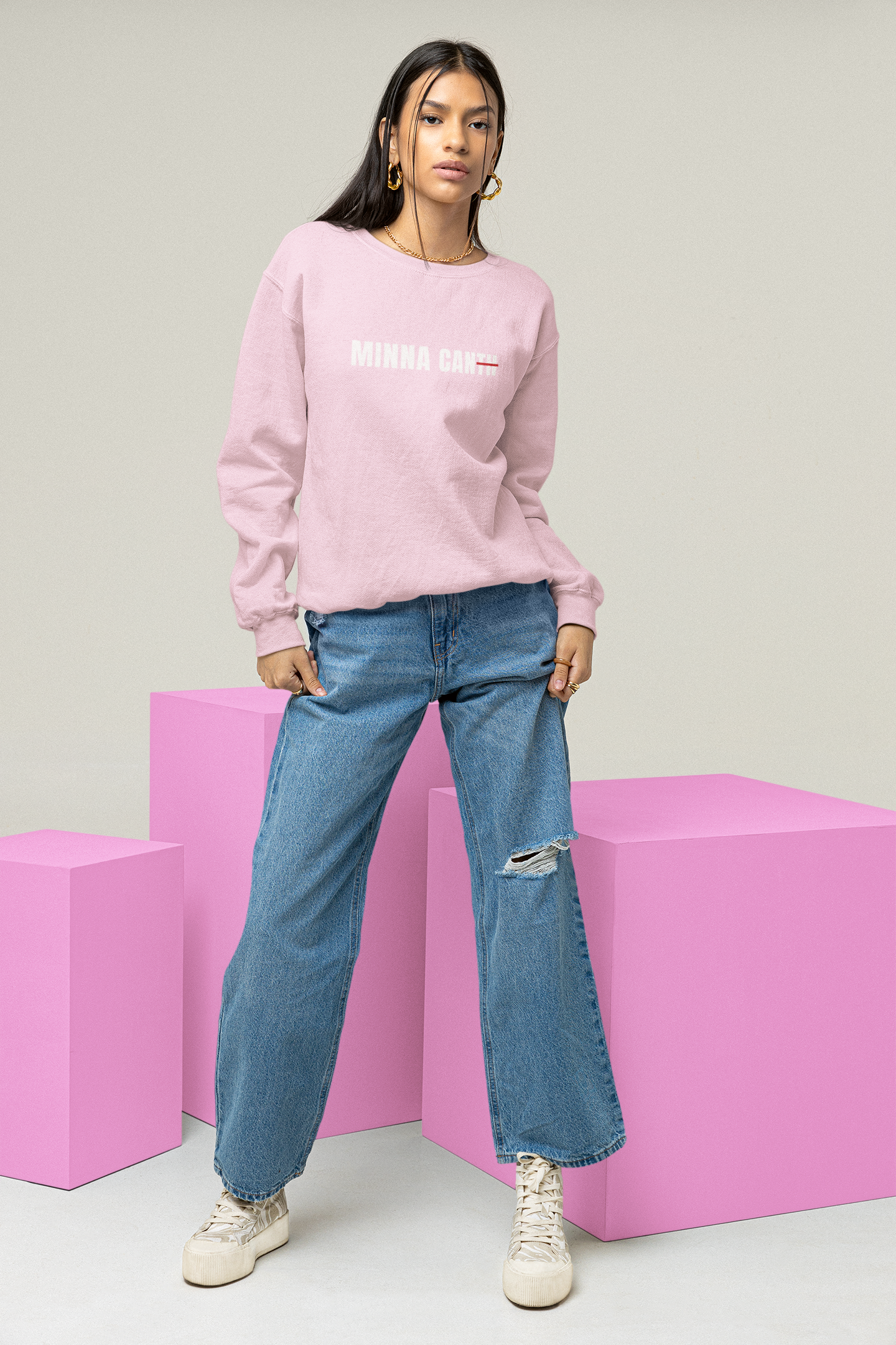 MINNA CAN Sweatshirt made in Empowr studio