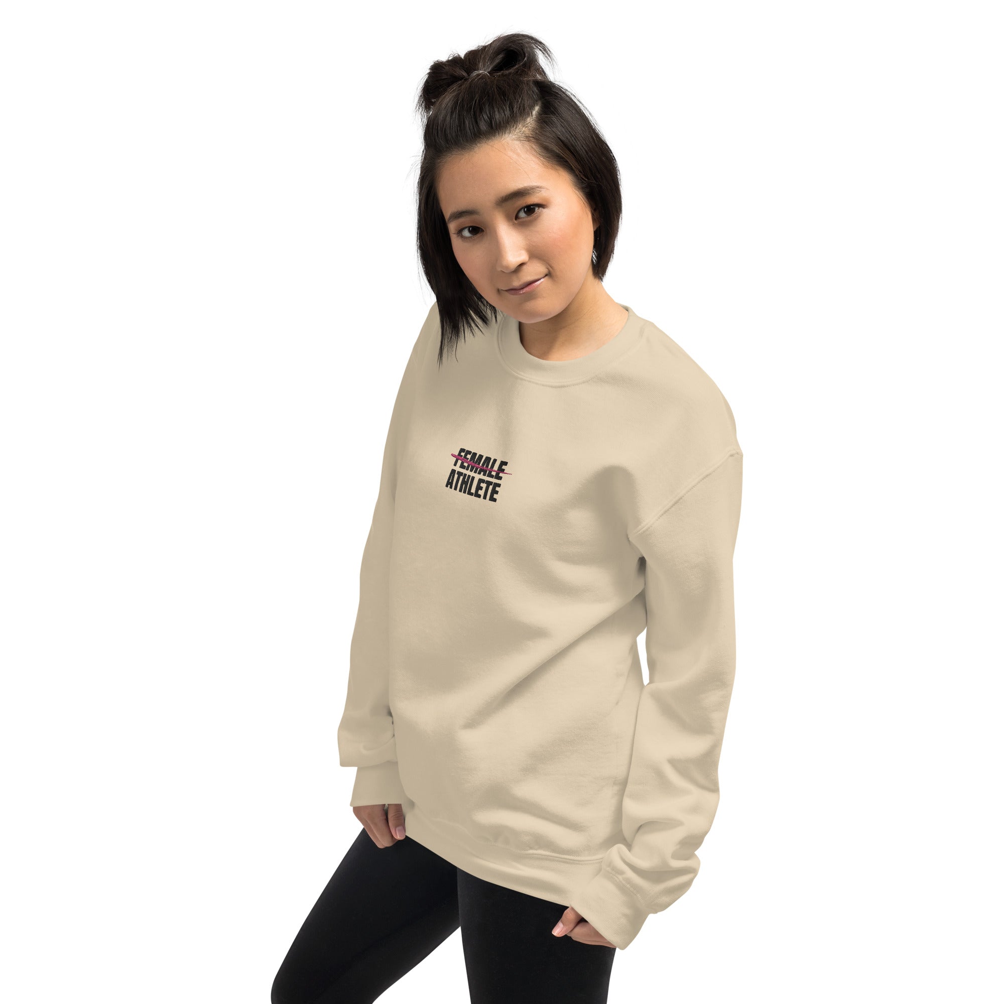 sweatshirt for female athletes