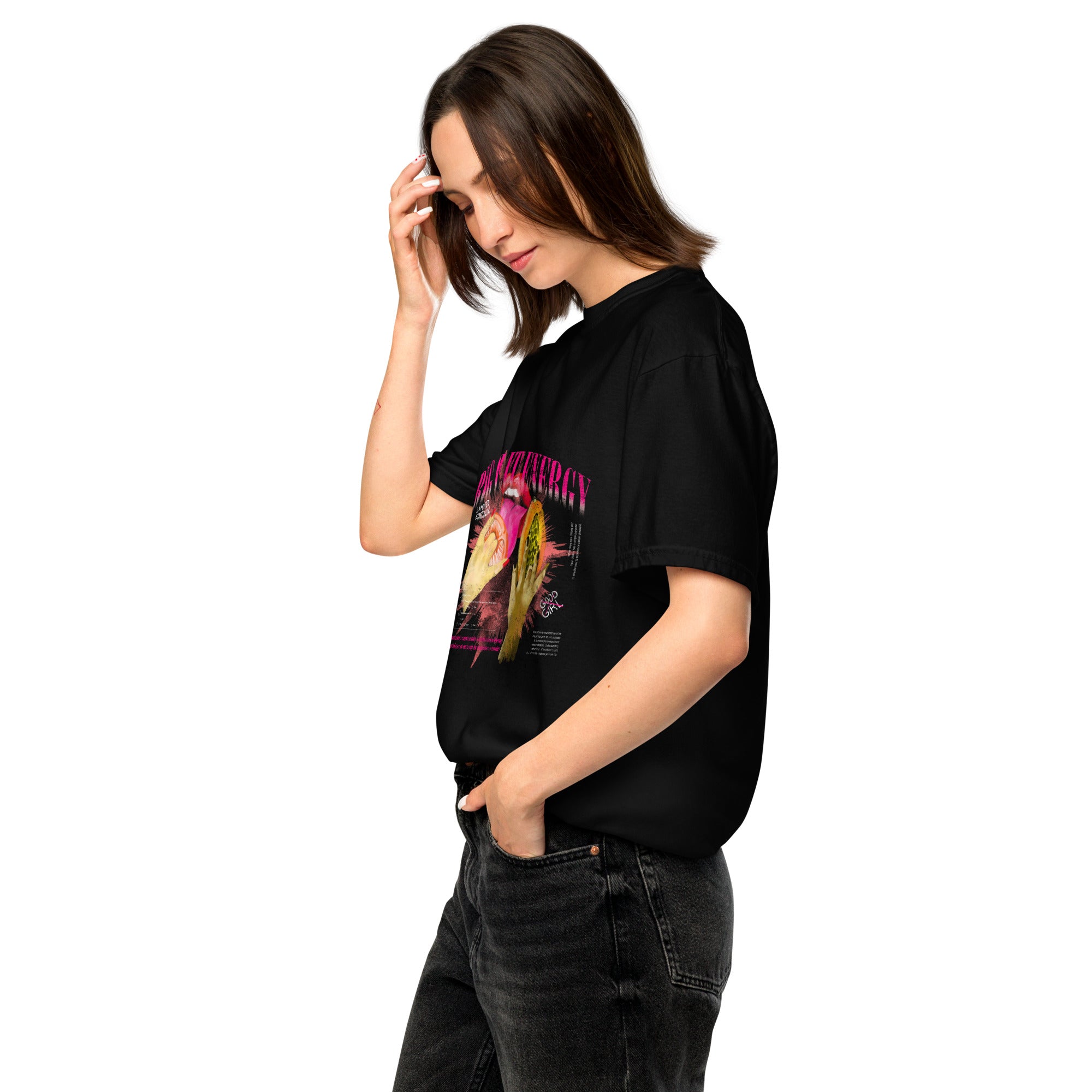 Big Clit Energy Feminist Streetwear T-shirt