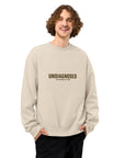 Undiagnosed But Something Ain't Right Oversized College - Empowr Black / S