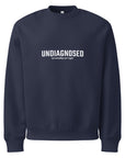 Undiagnosed But Something Ain't Right Oversized College - Empowr Navy / S